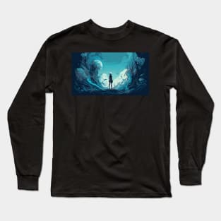 Sci Fi Art - Worlds Beyond Long Sleeve T-Shirt